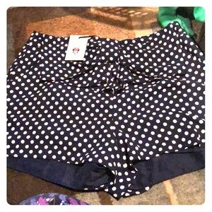 Lauren Conrad Minnie Mouse shorts